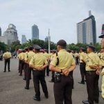 BSP-Upacara di HUT Ke-42 Satpam