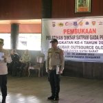 Polres Kapuas dan Satpam Gelar Baksos